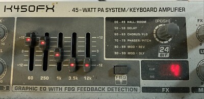 Behringer Ultratone K450FX Keyboard Amp/PA System-O4B | eBay