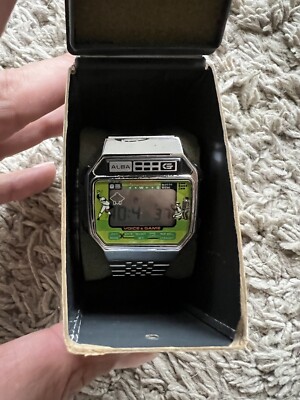 Seiko Alba Y822-4000 2in1 Baseball Game Watch With Announcements