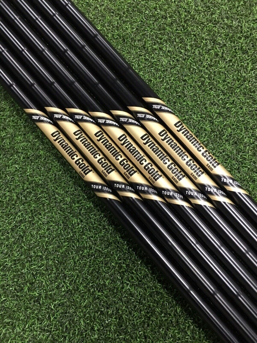 NEW True Temper Dynamic Gold TOUR ISSUE BLACK ONYX S400 Iron Shaft