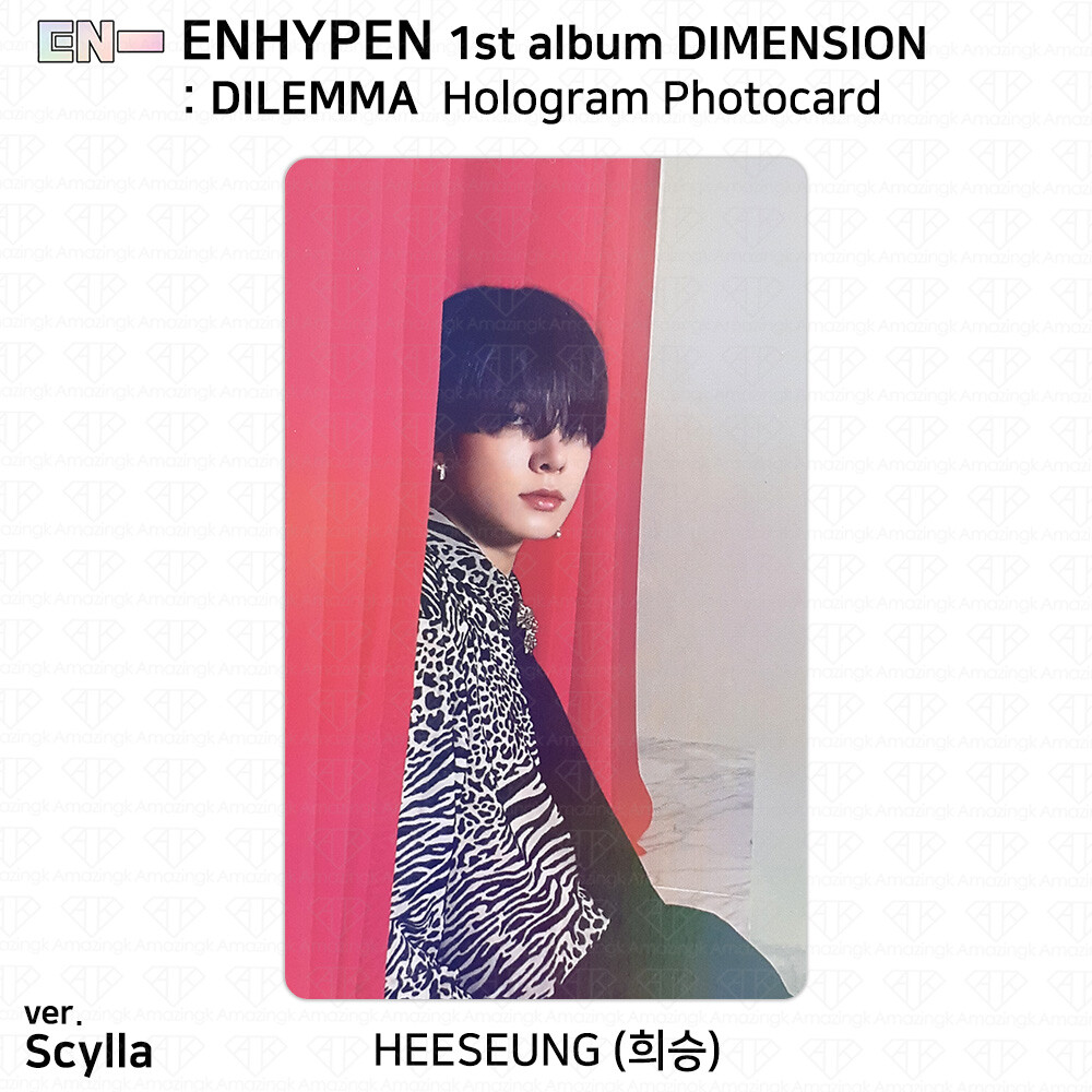 Enhypen 1st Album Dimension : Dilemma Official Photocard Hologram
