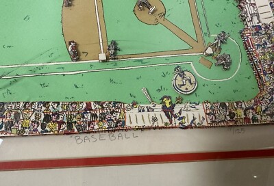 James Rizzi “Baseball” 3D Art | eBay