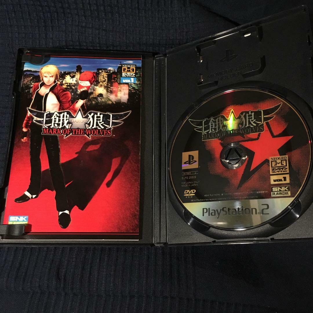 PS2 Garou Mark of the Wolves Sony PlayStation 2 Japan Import Game