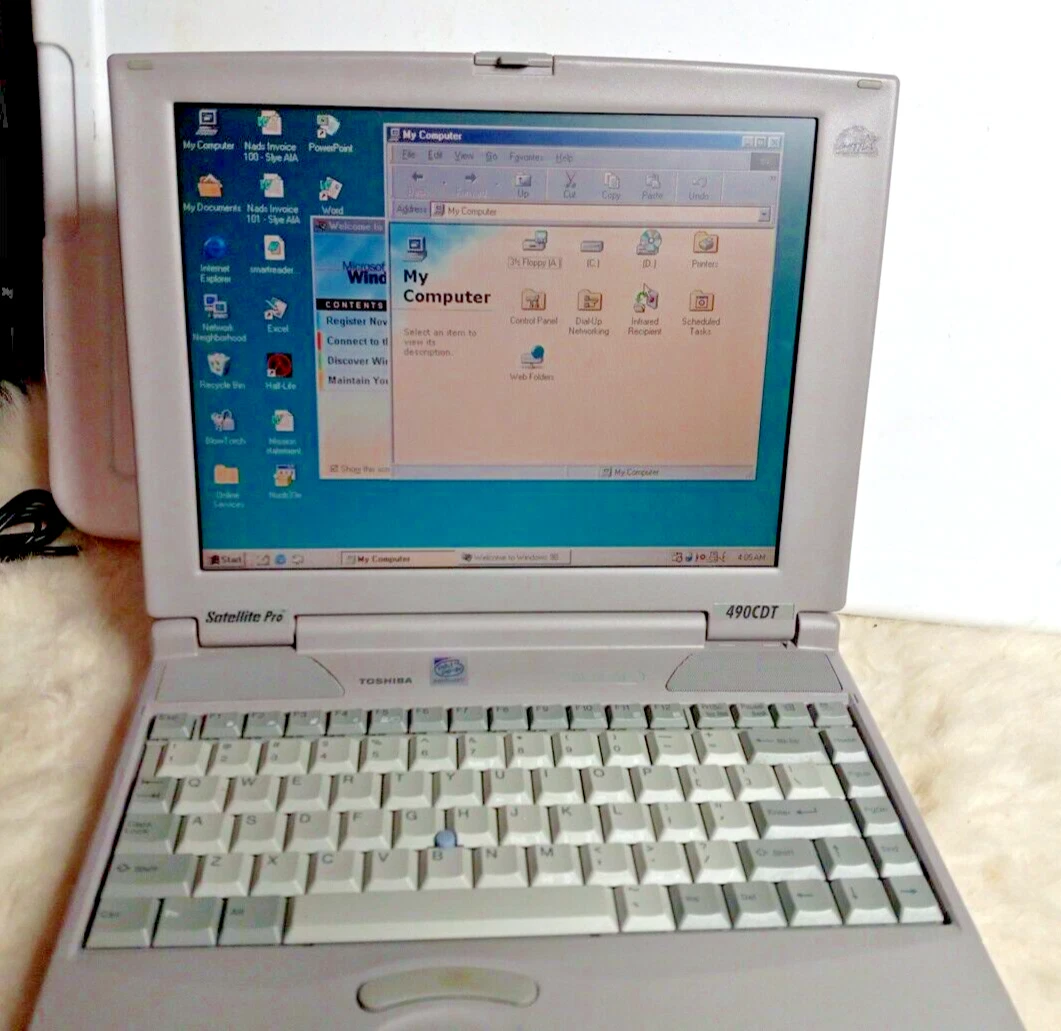 Toshiba Windows 98 4 GB RAM PC Laptops & Netbooks for sale | eBay