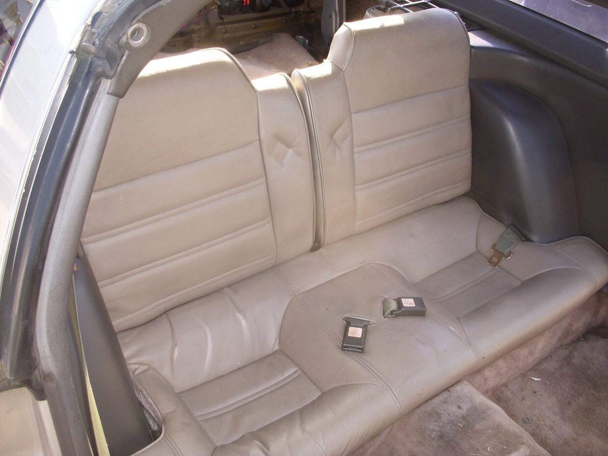 1984-1986 Nissan 300ZX 2+2 Z31 OEM 3-piece Rear Upper & Lower Tan