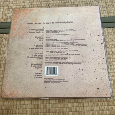 The Way Of The Samurai / Samurai Champloo BLACK Vinyl 3LP Analog