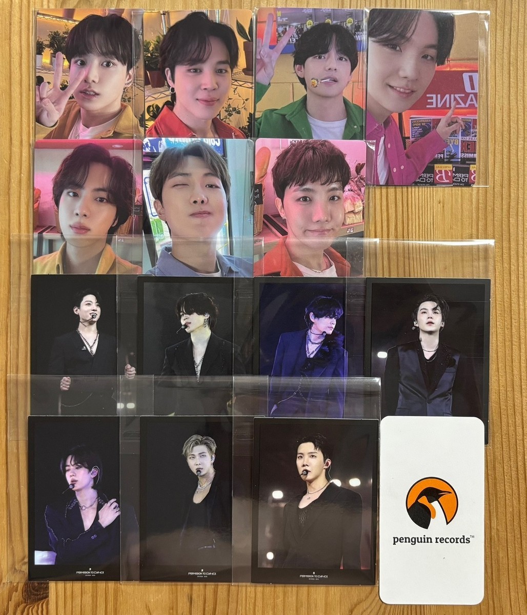 BTS - PERMISSION TO DANCE ON STAGE - LIVE WEVERSE POB PHOTO CARD