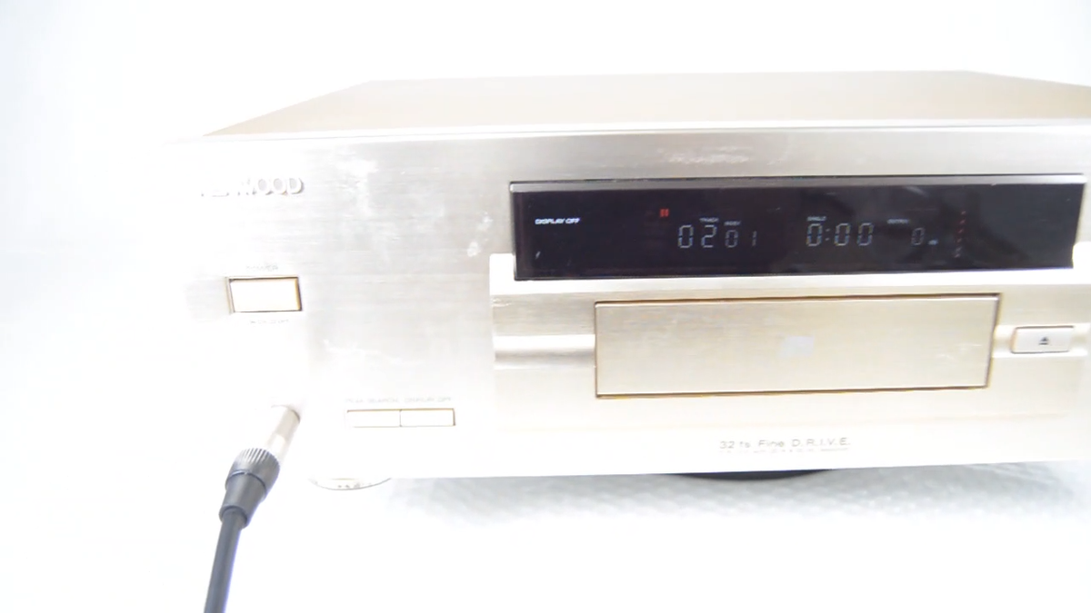 Kenwood DP-7090 CD Player Gold Vintage Audio Tested Excellent | eBay