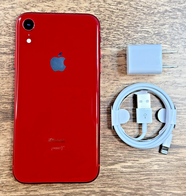 Apple iPhone XR Product Red 64GB (Fully Unlocked) Good Condition