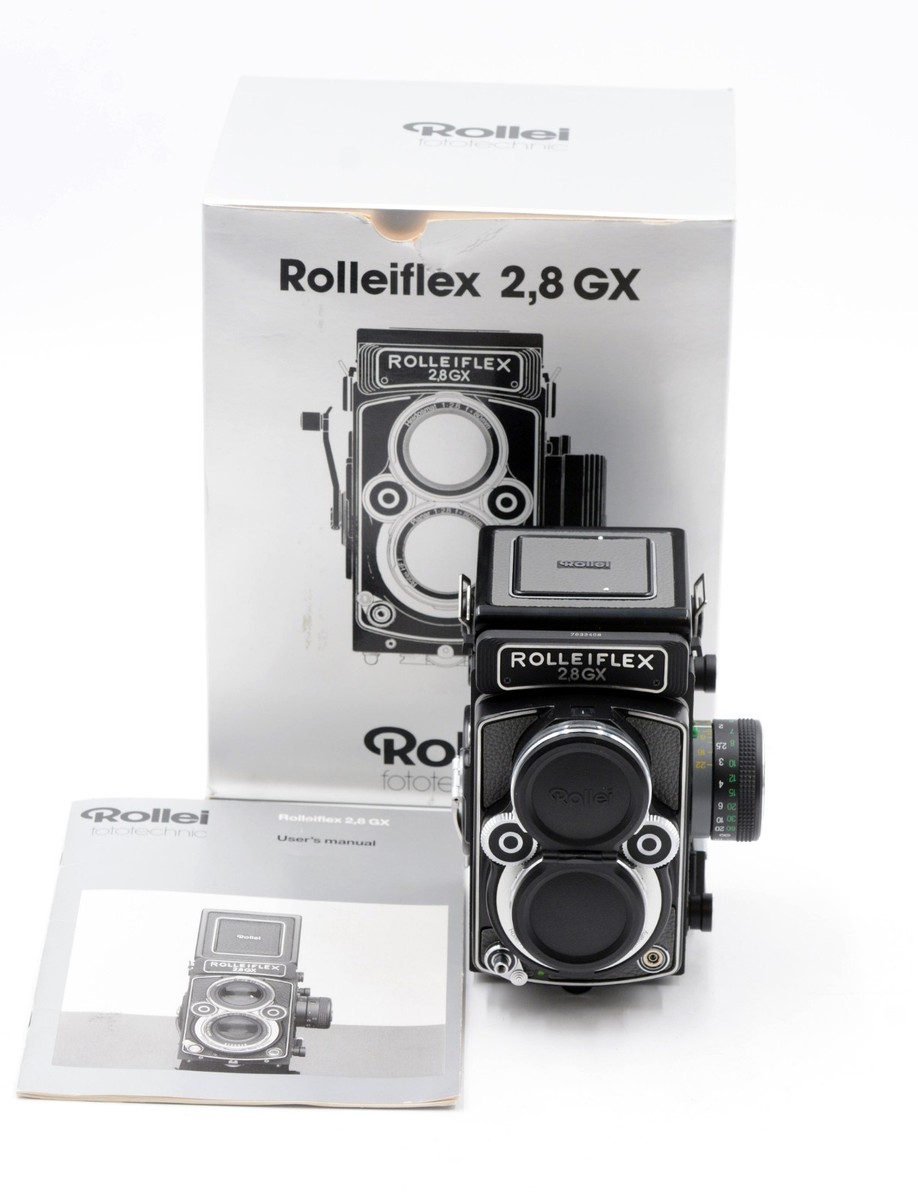 ROLLEI FOTOTECHNIC ROLLEIFLEX 2.8 GX HELMUT NEWTON EDITION CAMERA