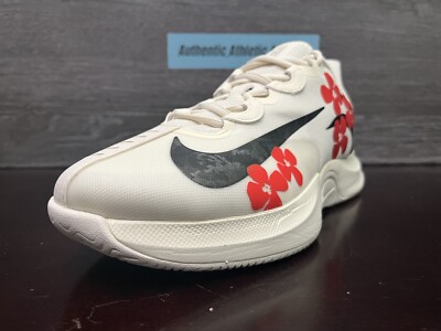 Nike Court Air Zoom GP Turbo Naomi Osaka White Hibiscus Shoes Wmns