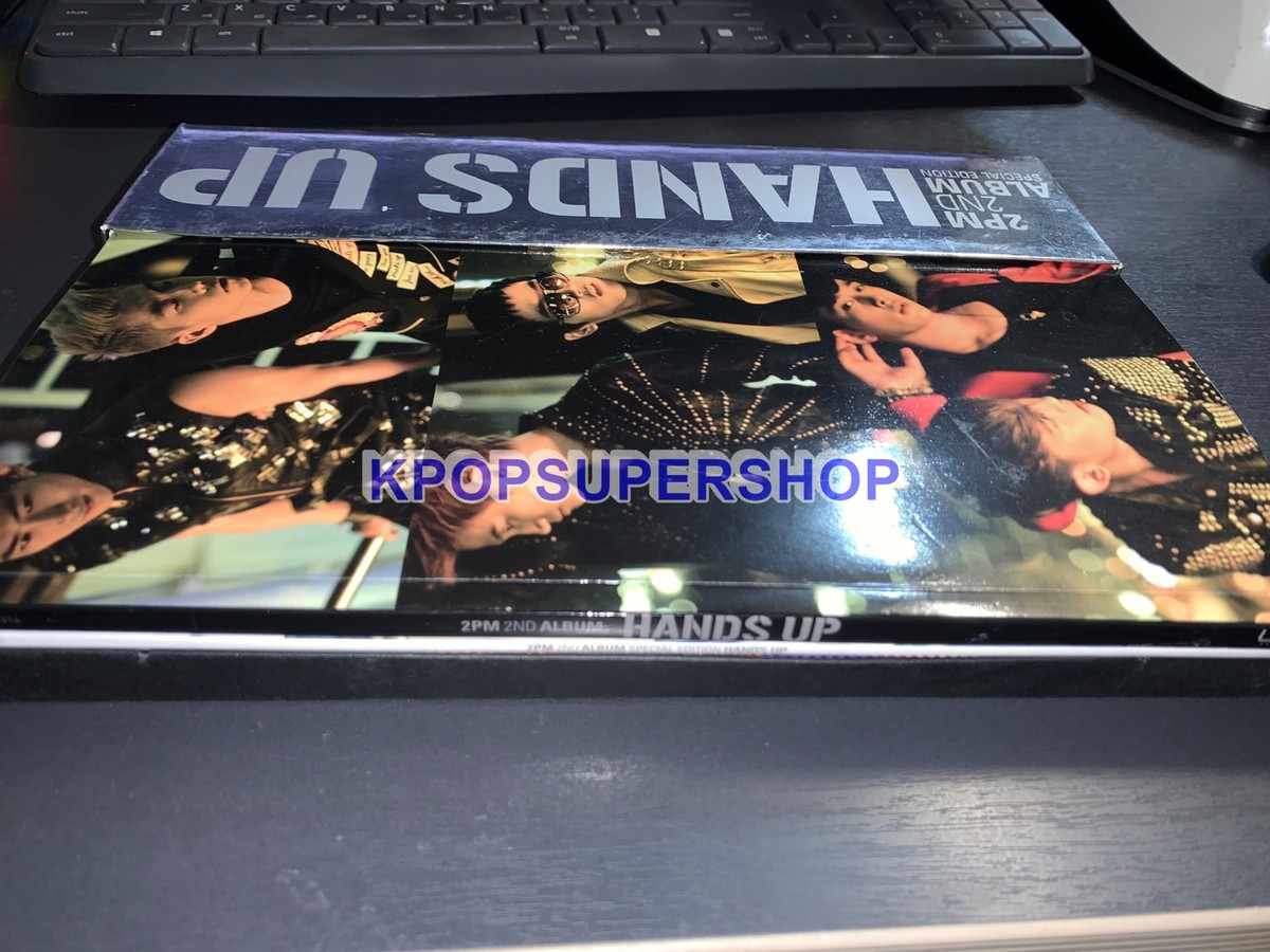 2PM 2nd Album Hands Up Special Limited Edition CD Great Photobook