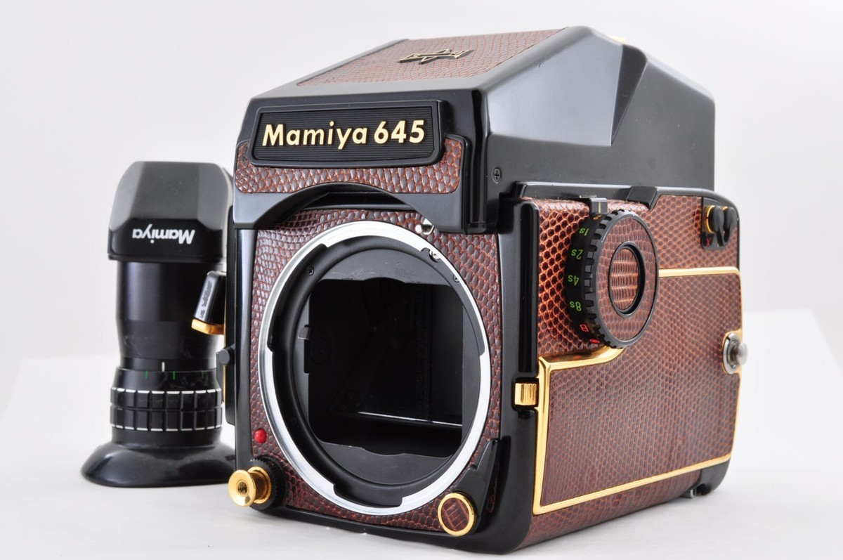 NearMint] Mamiya M645 1000S Golden Lizard Limited Medium Format