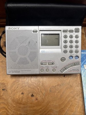 SONY ICF-SW7600GR PLL Synthesized Receiver FM-Stereo/SW/MW/LW