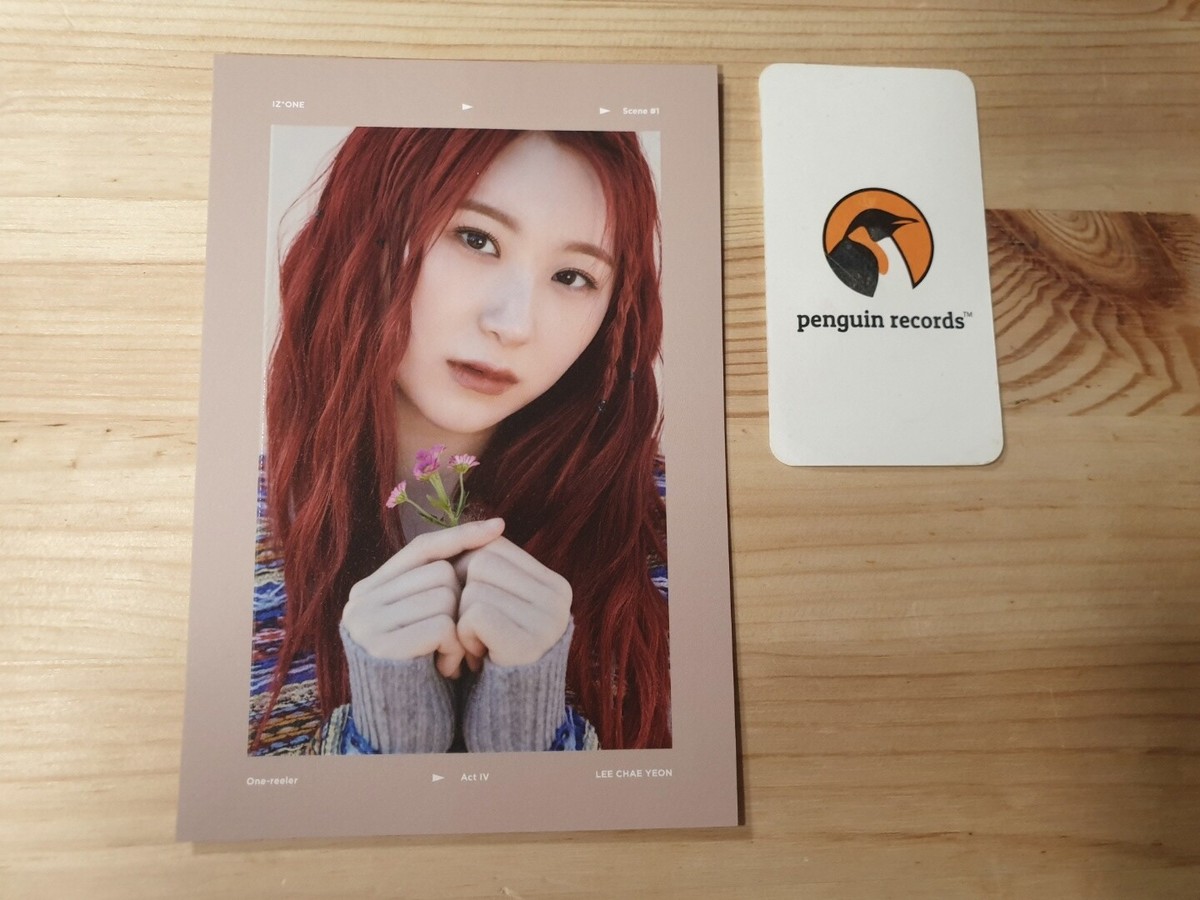 IZ*ONE - 4TH MINI ALBUM ONE-REELER ACT ¥³ POSTCARD & FILM PHOTO
