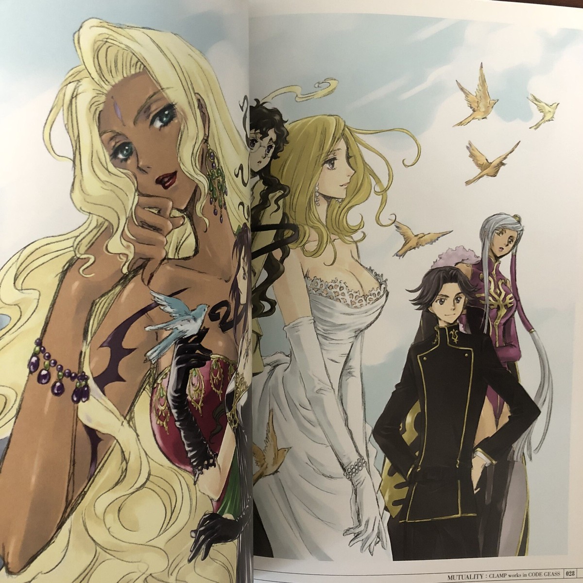 MUTUALITY:CLAMP CODE GEASS コードギアス画集 CLAMP-MUTUALITY-CLAMP