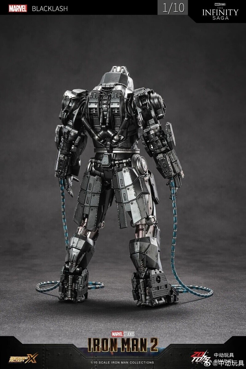 NEW ZD IRONMAN 2 WHIPLASH MARK II ACTION FIGURE 9.8