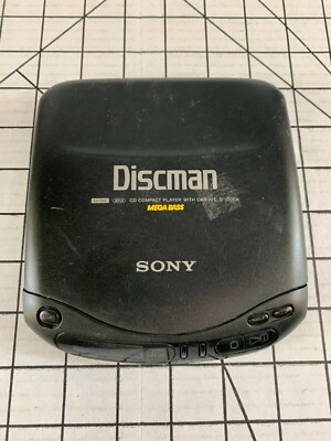 Vintage Sony Portable Discman Walkman CD Player Handheld D-132CK