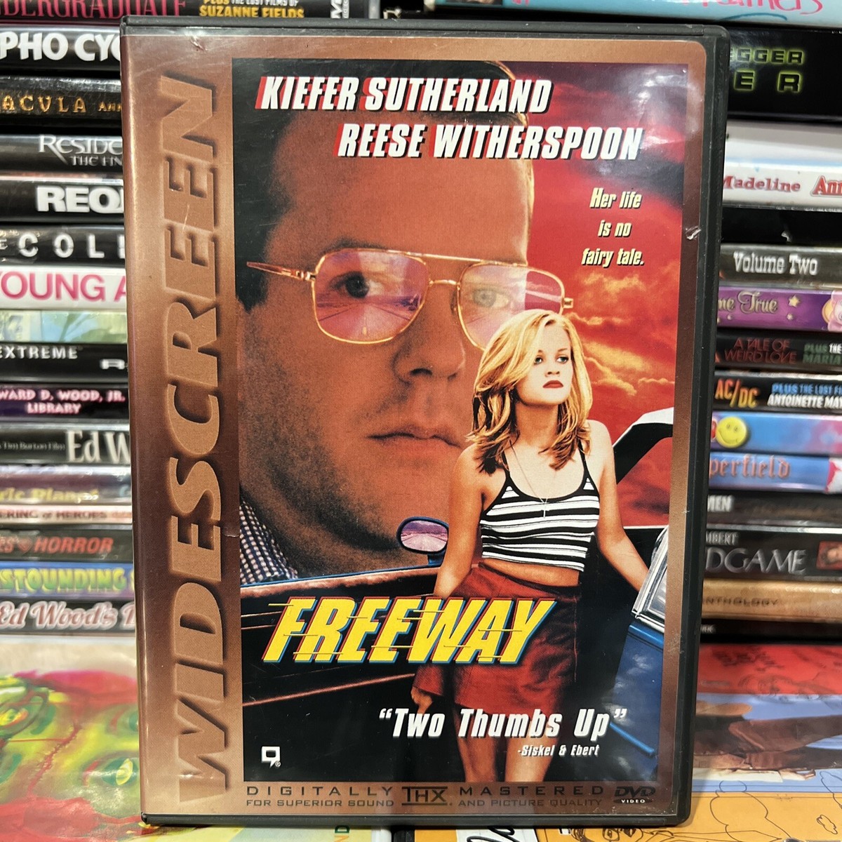 Freeway 1996 DVD w/ Insert Kiefer Sutherland Reese Witherspoon