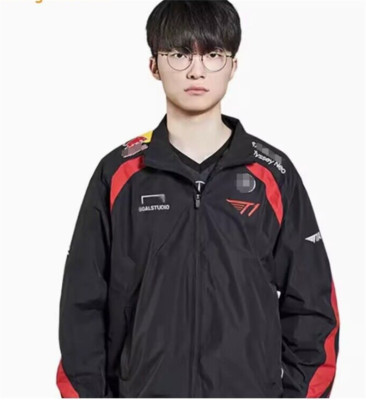 2024 LOL Spring Competition LCK Uniform Jersey Team T1 Faker Logo