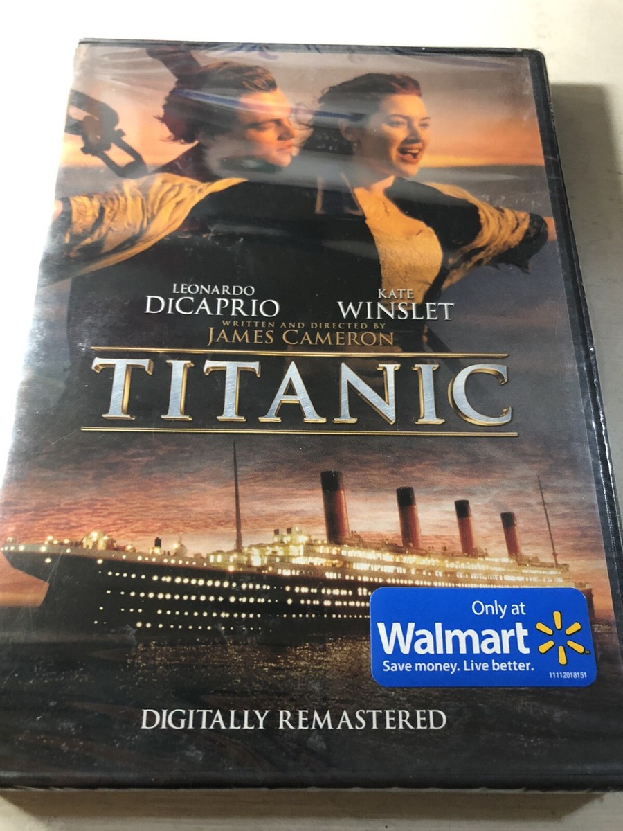 Titanic (1997) DVD NEW Drama Romance Leonardo DiCaprio Kate