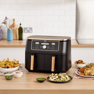 Ninja COPPER LIMITED EDITION Foodi MAX 9.5L Dual Zone Air Fryer