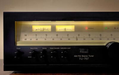 SANSUI TU-707 FM/AM tuner 70's vintage tuner 1977 | eBay