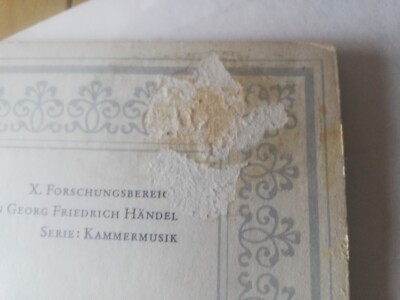 EDUARD MELKUS Handel violin sonatas ger 1969 Archiv 19847/75