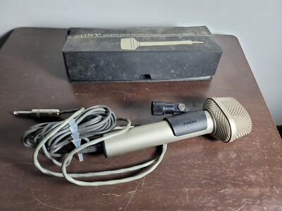 SONY ECM-99 One Point Stereo Electret Condenser Microphone | eBay