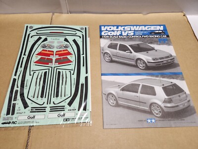 TAMIYA 58206 VOLKSWAGEN GOLF FF Chassis 1/10 | eBay