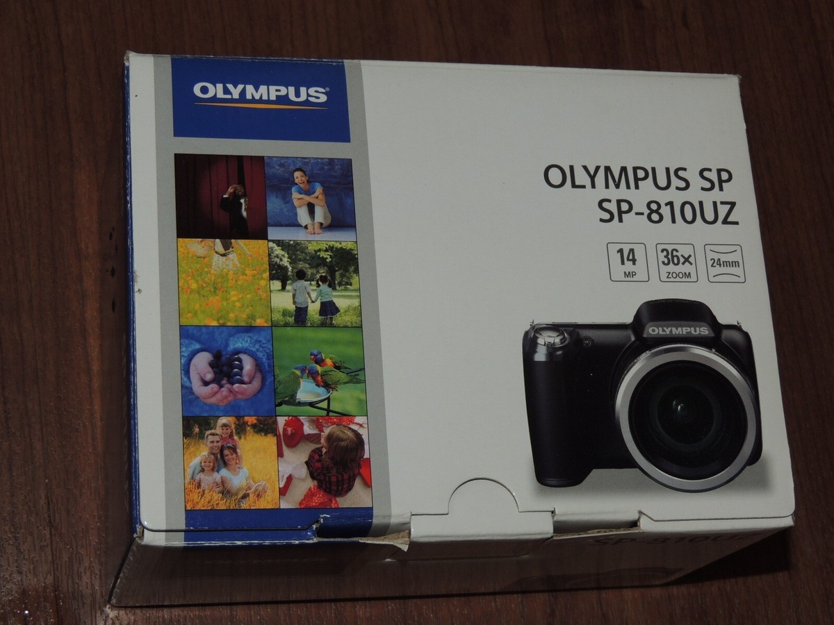 Olympus Stylus SP-810UZ 14.0MP Digital Camera - Black