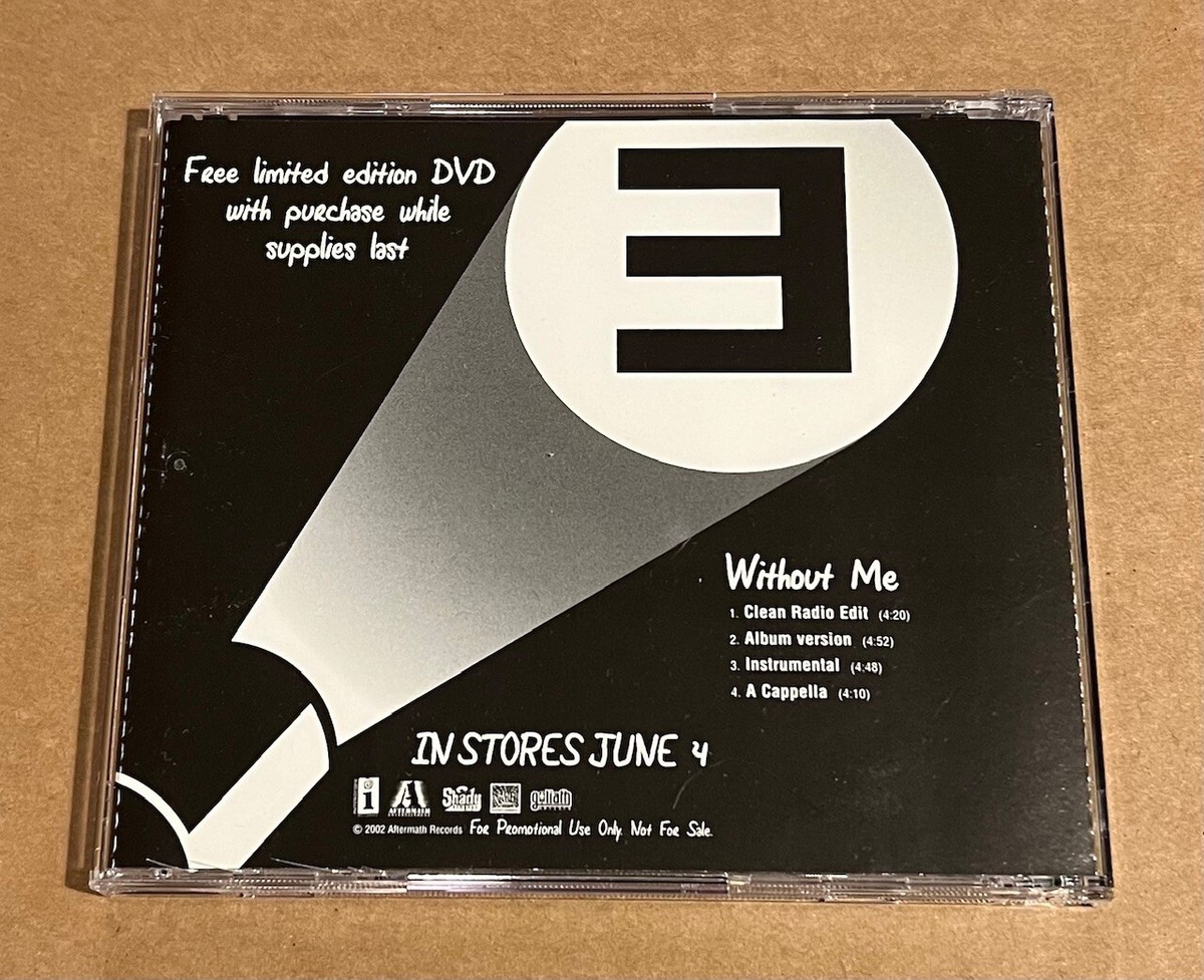 Eminem - Without Me RARE promo radio only CD single w/ exclusive
