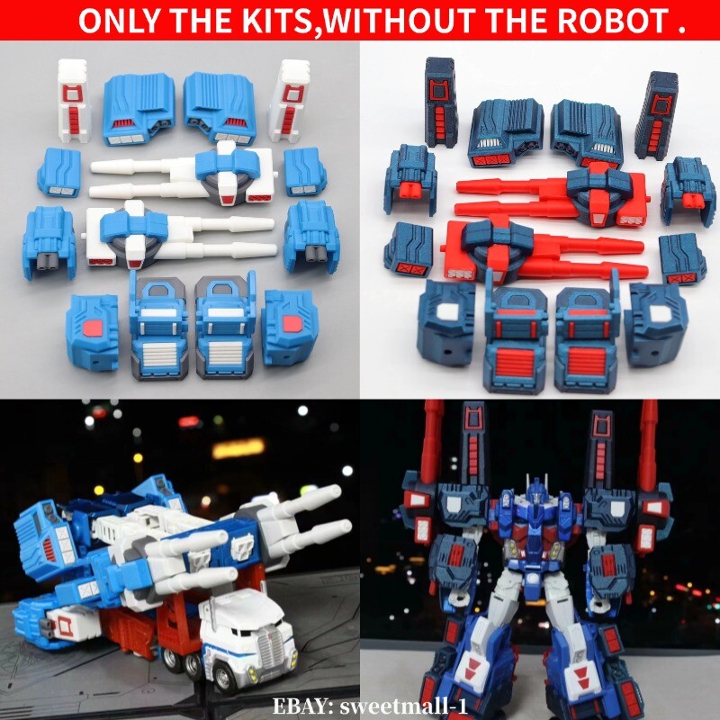 Battle Upgrade Kit For Combiner Wars Ultra IDW Magnus 3D DIY