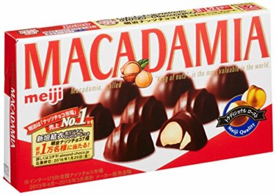 Japanese Popular Sweets Meiji Macadamia chocolate 9 tablets x