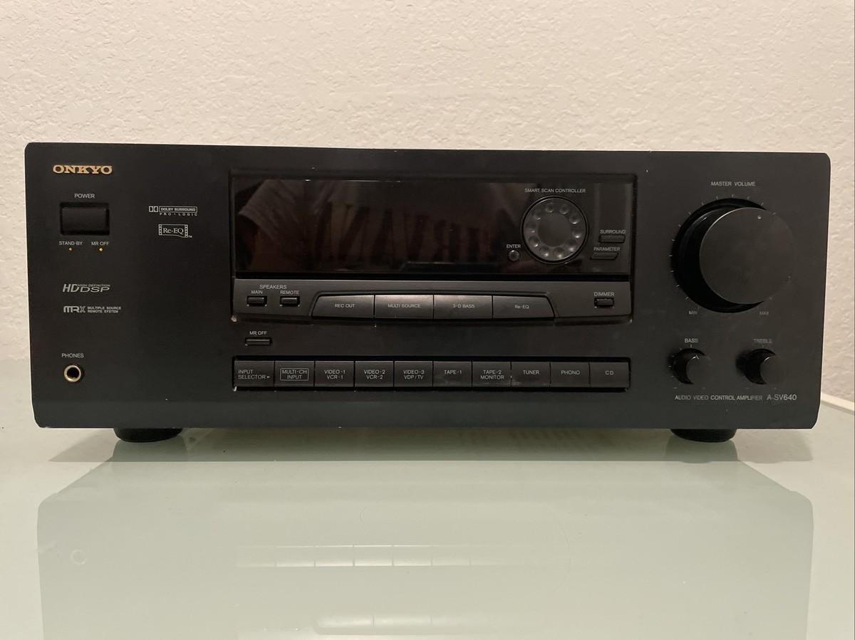 ◇ONKYO オンキョー A-SV640 AVアンプ 単体コンポ 音楽② ◇ONKYO