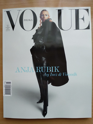 VOGUE Poland 3/2023, March 2023 ANJA RUBIK on cover / version 2 | eBay