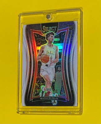 2024-25 Select Matas Buzelis MEZZANINE ROOKIE WHITE PRIZM /125 SP
