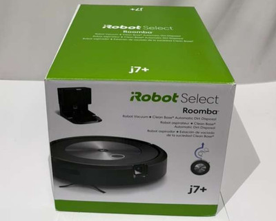 iRobot Roomba j7+ Select Wi-Fi Robot Vacuum Cleaner with Base