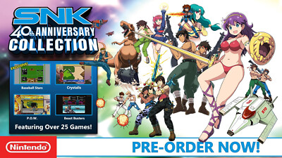 SNK 40th Anniversary Collection (Nintendo Switch) New | eBay