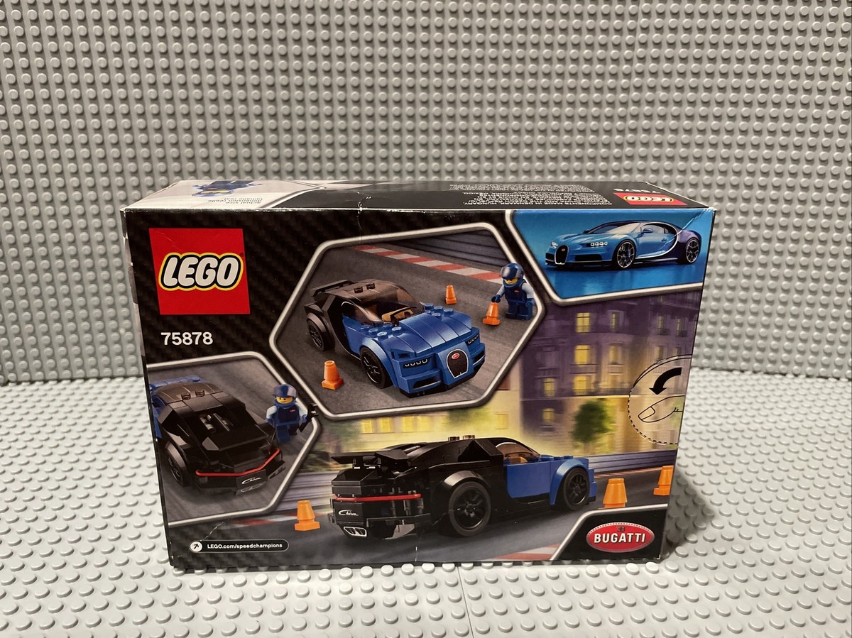LEGO SPEED CHAMPIONS Bugatti Chiron 75878 New In Box Retired