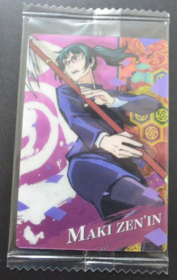 Jujutsu Kaisen card collection Maki Zen'in 2-04 R | eBay
