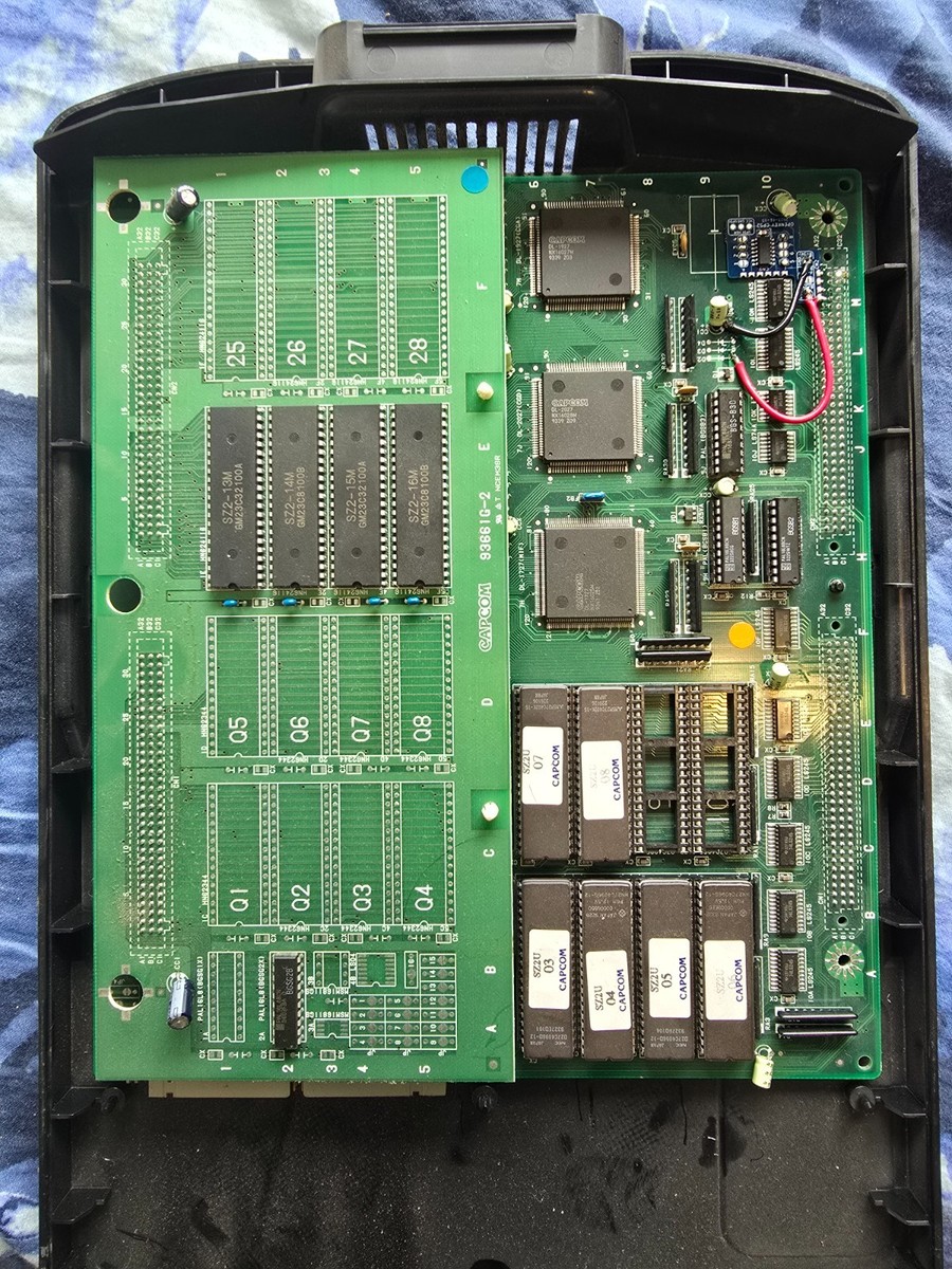 Street Fighter Alpha 2 SFA2 CPS2 Capcom NA Blue B Board Arcade PCB
