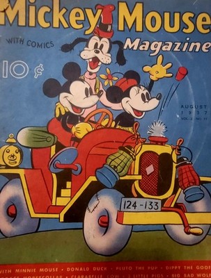 希少】Mickey Magazine 1952年発行 ミッキーマガジン 希少】Mickey