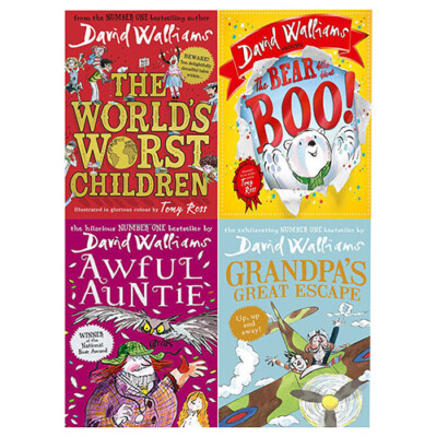 David Walliams 7 to 9 Collection 3 Bks World Book Blob Set