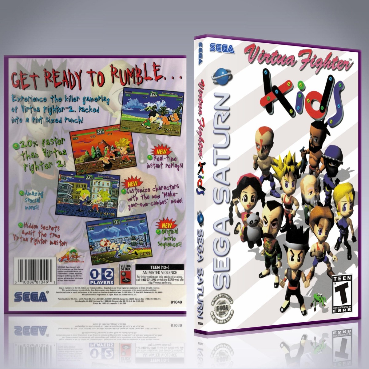 Virtua Fighter Kids (Sega Saturn, 1996) for sale online | eBay