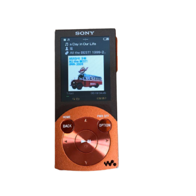 Sony NW-S644 8GB Orange Walkman Digital Media Music Player Very