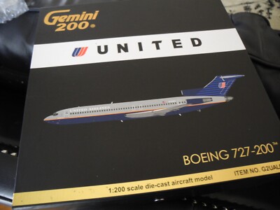 航空機・ヘリコプター Gemini 200 Boeing 727-200 United 航空機