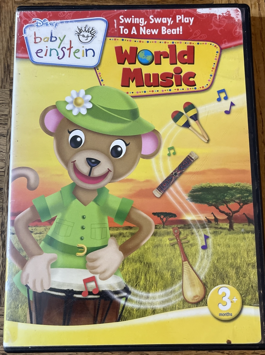 Baby Einstein World Music DVD-Rare Vintage-SHIPS N 24 HOURS
