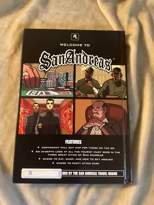 Grand Theft Auto: San Andreas second edition (PC, 2005) Book map