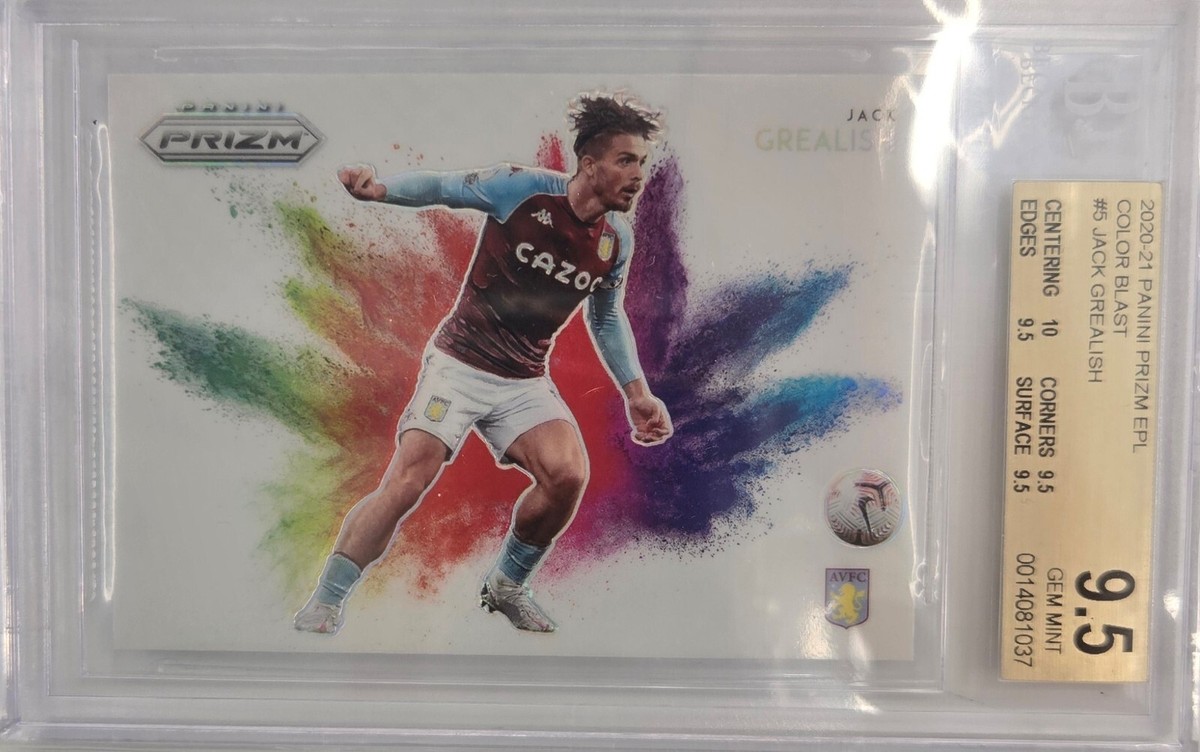 2020-21 Panini Prizm Premier League - Color Blast Jack Grealish #5