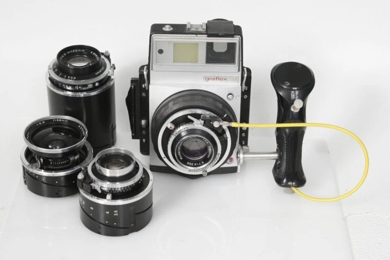 GRFLEX XL TESSAR 100mm F3.5付き カメラ #10894 Graflex XL Camera